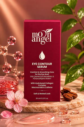 Göz Çevresi Serumu (Kolajen, Niacinamide + Kafein) Morluk ve Şişlik Karşıtı Bakım Serumu 30 ml