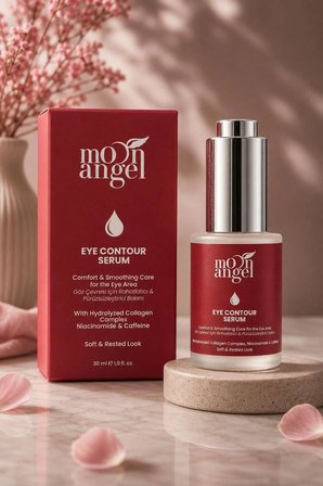 Göz Çevresi Serumu (Kolajen, Niacinamide + Kafein) Morluk ve Şişlik Karşıtı Bakım Serumu 30 ml