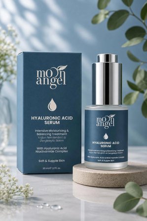  Yoğun Nemlendirici ve Dengeleyici Cilt Bakım Serum (Hyaluronik Asit & Niacinamide) 30 ml