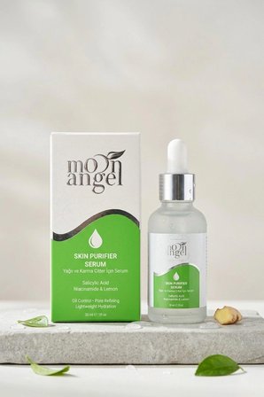 Skın Purıfıer Serum 30 ml Yağlı ve Karma Ciltler İçin Yağ Dengeleyici & Gözenek Sıkılaştırıcı Yüz Serumu (Salisilik Asit + Niacinamide)