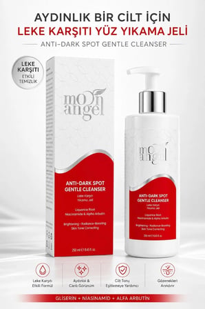  Anti Dark Spot Yüz Yıkama Jeli 250 ml Lekeli Ciltler İçin Aydınlatıcı Yüz Temizleme Jeli (Alpha Arbutin + Niacinamide)