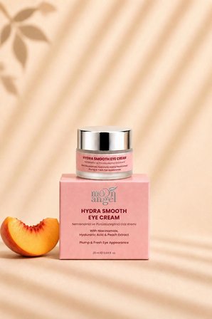  Hydra Smooth Eye Cream Göz Çevresi Kremi (Niacinamide + Hyaluronic Acid) Nemlendirici Göz Bakımı 20 ml