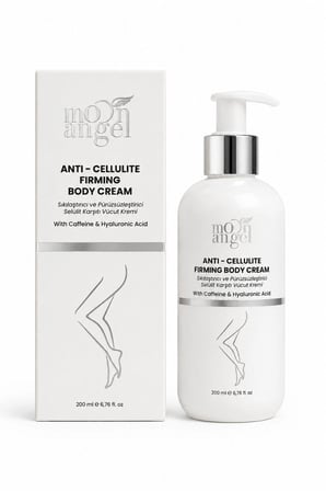 Selülit Karşıtı Krem Sıkılaştırıcı ve Pürüzsüzleştirici Vücut Kremi (Caffeine Hyaluronic Acid) 200 ml