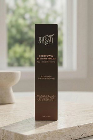 Kaş ve Kirpik Serum 8 ml (Peptide Complex ve Hyaluronic Acid) Besleyici Bakım Serumu