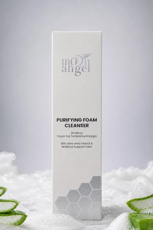 Purifying Foam Cleanser Fırçalı Yüz Temizleme Köpüğü Aloe Vera Özlü Temizleyici 150 ml