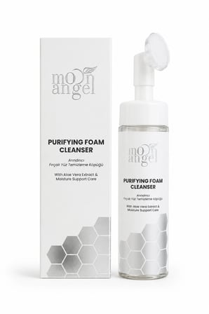 Purifying Foam Cleanser Fırçalı Yüz Temizleme Köpüğü Aloe Vera Özlü Temizleyici 150 ml