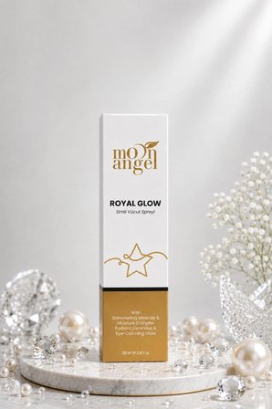  Royal Glow Simli Vücut Spreyi 250 ml Nemlendirici Işıltılı Body Mist