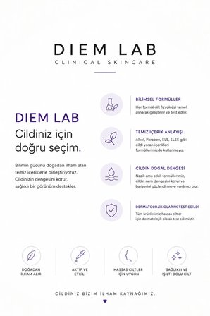 DIEM LAB Arındırıcı Yüz Temizleme Jeli Hassas Ciltler İçin 200 ml Aloe Vera ve Vitamin B5