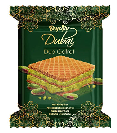 Beyoğlu Dubai Duo Gofret 24 x 36 gr 