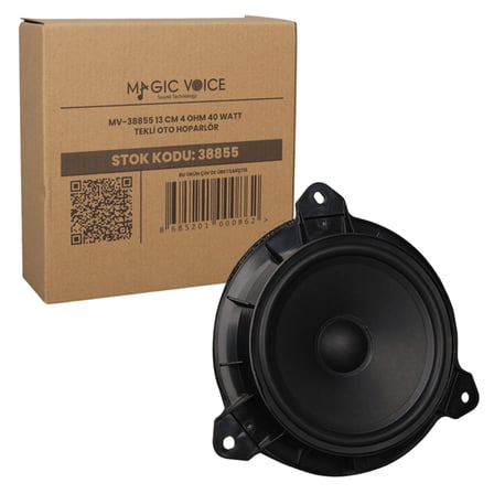 Magicvoice MV-38855 13 Cm 4 Ohm 40 Watt Toyota Araçlar İçin Tekli Oto Hoparlör