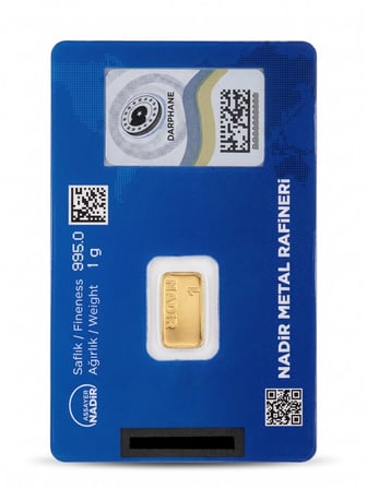 AltınDenizi Nadir 1 Gram Altın 0.995 (24 Ayar) Külçe Altın