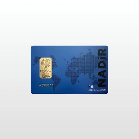 AltınDenizi Nadir 5 Gram Altın 0.995 (24 Ayar) Külçe Altın