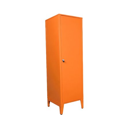 Alfafonet Ziglat Serisi Kilitli Metal Home Office Dolabı Metal Kapaklı Turuncu 450x1500x450 mm
