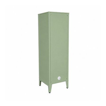 Alfafonet Ziglat Serisi Kilitli Metal Home Office Dolabı Metal Kapaklı Yeşil (RAL 6018) 450x1500x450 mm