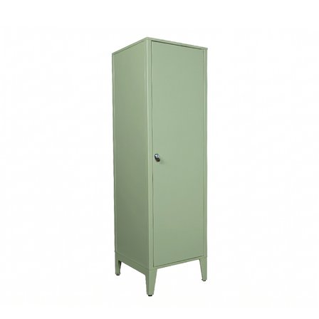 Alfafonet Ziglat Serisi Kilitli Metal Home Office Dolabı Metal Kapaklı Yeşil (RAL 6018) 450x1500x450 mm