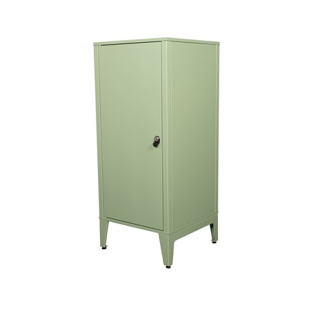 Alfafonet Ziglat Serisi Kilitli Metal Home Office Dolabı Metal Kapaklı Yeşil (RAL 6018) 450x1050x450 mm