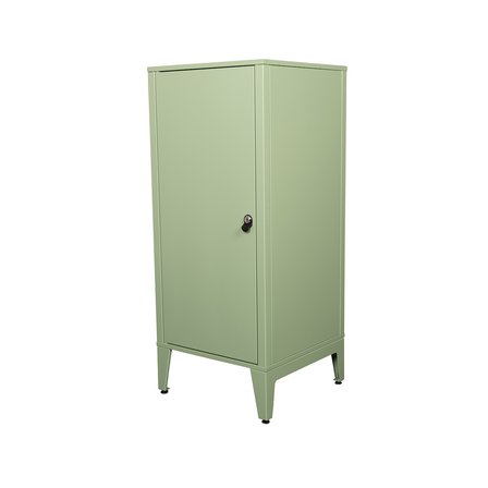 Alfafonet Ziglat Serisi Kilitli Metal Home Office Dolabı Metal Kapaklı Yeşil (RAL 6018) 450x1050x450 mm