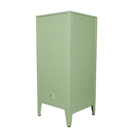 Alfafonet Ziglat Serisi Kilitli Metal Home Office Dolabı Metal Kapaklı Yeşil (RAL 6018) 450x1050x450 mm