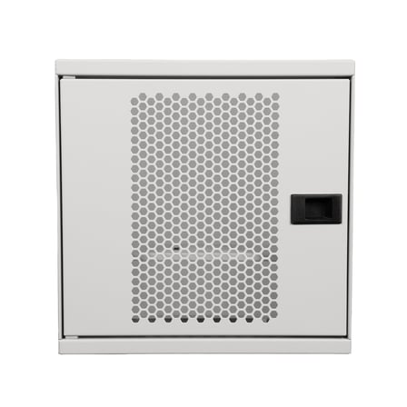 Alfafonet WiFi Box 280 Duvar Tipi Modem ve WiFi Kutusu 280x120x280 mm Mat Beyaz | Perfore Metal Kapak | Montajlı