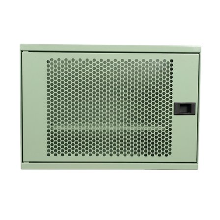 Alfafonet WiFi Box 400 Duvar Tipi Modem ve WiFi Kutusu 400x120x280 mm Yeşil | Perfore Metal Kapak | Montajlı