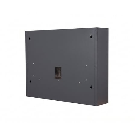 Alfafonet Ziglat 500 Duvar Tipi Laptop Dolabı 700x150x500 mm Antrasit Gri| 70 kg Taşıma Kapasiteli | Kilitli Metal Dolap