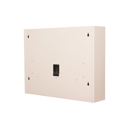 Alfafonet Ziglat 500 Duvar Tipi Laptop Dolabı 700x150x500 mm Mat Beyaz | 70 kg Taşıma Kapasiteli | Kilitli Metal Dolap
