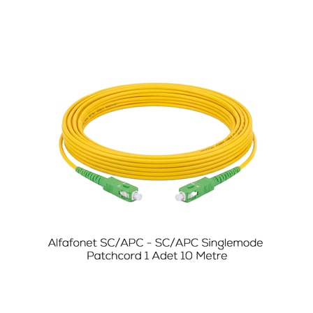Fiber Modem Taşıma Seti (10 Metre - Priz Kutusuz)
