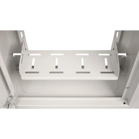 Alfafonet Ziglat 280 Serisi WiFi Box Duvar Tipi Modem ve WiFi Kutusu 280x120x280 mm Mat Beyaz | Perfore Metal Kapak | Montajlı