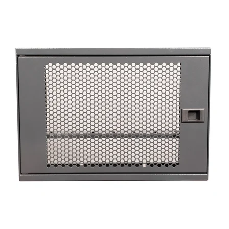 Alfafonet Ziglat 400 Serisi WiFi Box Duvar Tipi WiFi ve Modem Kutusu 400x120x280 mm Antrasit Gri | Siyah Temperli Cam Kapak | Montajlı
