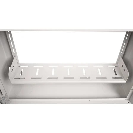 Alfafonet Ziglat 400 Serisi WiFi Box Duvar Tipi Modem ve WiFi Kutusu 400x120x280 mm Mat Beyaz | Perfore Metal Kapak | Montajlı