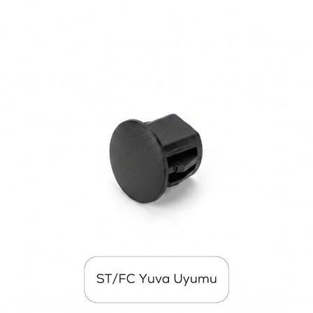 Alfafonet Fiber Optik Toz Kapağı - ST/FC - 1 Paket - 24 Adet