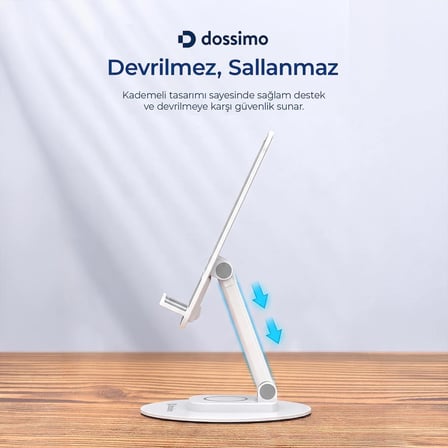 Katlanabilir 360 Dönebilen Ayarlanabilir Telefon Tutucu Masa Üstü Stand
