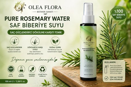 Olea Flora Saf Biberiye Suyu