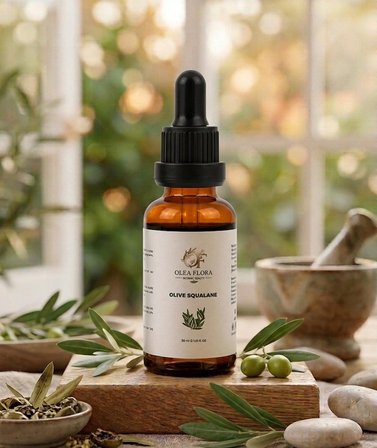 olea flora olive squalane yağı  zeytin skualen yağı 30ml
