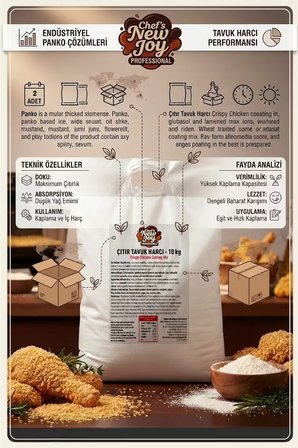 Çıtır Tavuk Pane Harcı 10 KG X 2 Adet - 1 Koli (Koli Bazlı Avantaj Paketi)