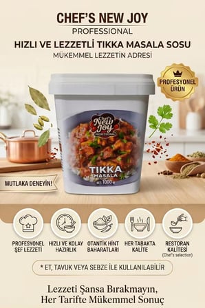 Chef's New Joy Tikka Masala Çeşnisi 1000 gr