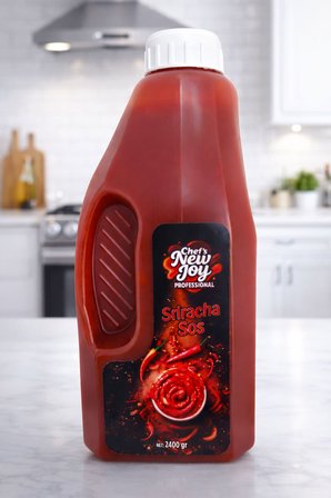 Chef's New Joy Sriracha Acı Sos 2400 gr 6'lı Koli