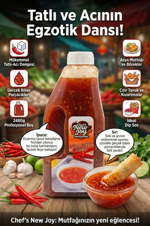 Sweet Chili Sosu 2480 G x 6 Adet - 1 Koli (Koli Bazlı Avantaj Paketi)