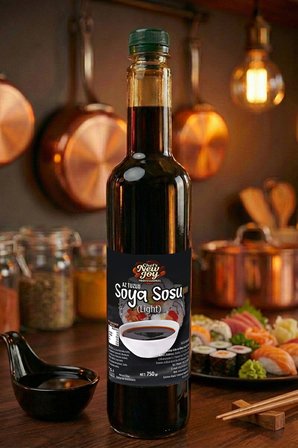 Tuzu Azaltılmış Soya Sosu 750 ML x 20 Adet - 1 Koli (Koli Bazlı Avantaj Paketi)