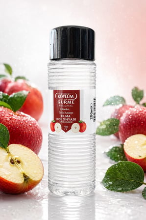 Köylüm Gurme Tarihi Amasya Elma Kolonyası 70° Plastik Şişe 250 ml