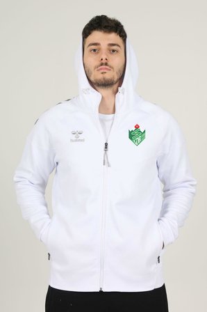 Hummel Iğdır FK Armin Pro Pamuklu Sweatshirt Beyaz