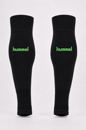 Hummel Target Kesik Futbol Çorabı Siyah/N.Yeşil