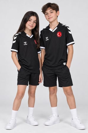 Hummel Fast Milli Takım Çocuk Forma Siyah