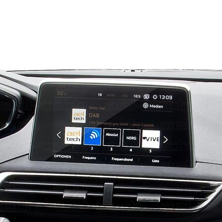 Peugeot 5008 Uyumlu 7 Inç Navigasyon 9h Nano Ekran Koruyucu 2017-2020