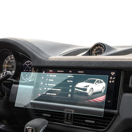Porsche Cayenne 10,9" Navigasyon Uyumlu 9h Nano Ekran Koruyucu 2018-2023