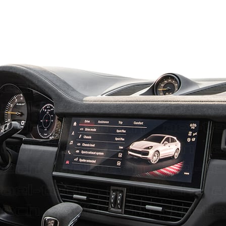 Porsche Cayenne 10,9" Navigasyon Uyumlu 9h Nano Ekran Koruyucu 2018-2023