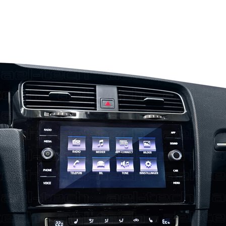 Volkswagen Golf 2017-2020 Uyumlu 8 Inç Navigasyon 9h Nano Ekran Koruyucu