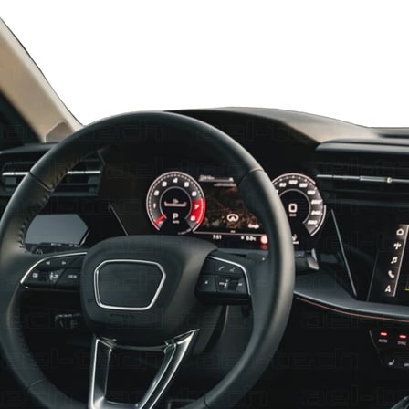 Audi A3 Uyumlu 12.3 İnç Dijital Gösterge 9H Nano Ekran Koruyucu 2021-2026