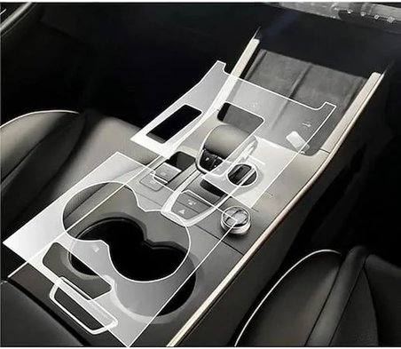 Chery Omoda 5 Vites Etrafı Ve Orta Konsol Mat Tpu Koruyucu 2'Li Set 2023