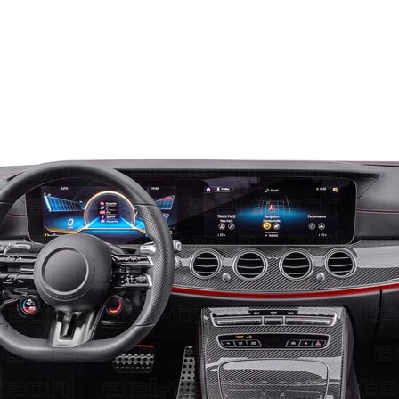 Mercedes E-Serisi W213 Uyumlu 12.3 İnç Dijital Gösterge ve Navigasyon 9H Nano Ekran Koruyucu